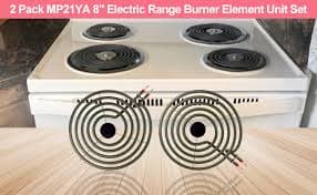 Amazon.com: LXun Upgraded 2 Pack MP21YA 8" Electric Range Burner Element Unit Set, Electric Stove Burners Replacement for Kenmore & Maytag & Norge & Whirlpool, Fit MP22YA Range Stove Burner Top Surface