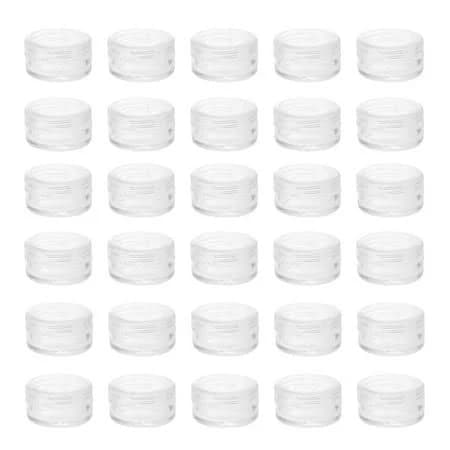 Monyance Cosmetic Boxes Jar Cream Cosmetic Pot Containers Clear Face Container Sample Boxes Jars Empty