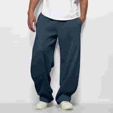Men's Sweatpants with Pockets, Casual Drawstring Elastic Waist Fleece Straight Leg Pants Lightweight Workout Running Long Pants - Walmart.com
