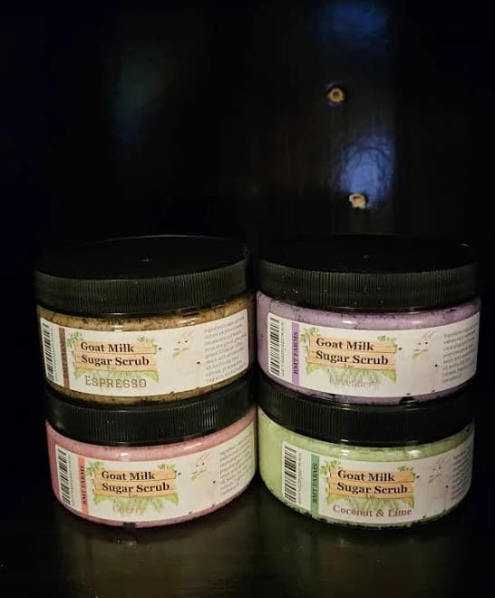 Goat Milk Sugar Scrubs