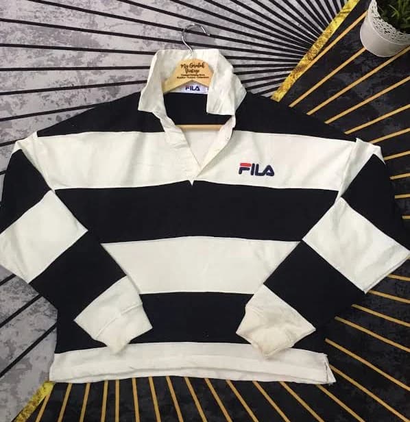 Rare Shirt Fila Stripe For Women