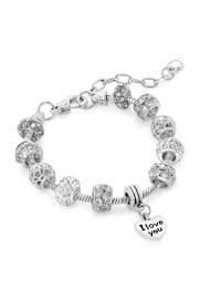 Donatello Gian I Love You And Heart Charm Bracelet | Nordstrom