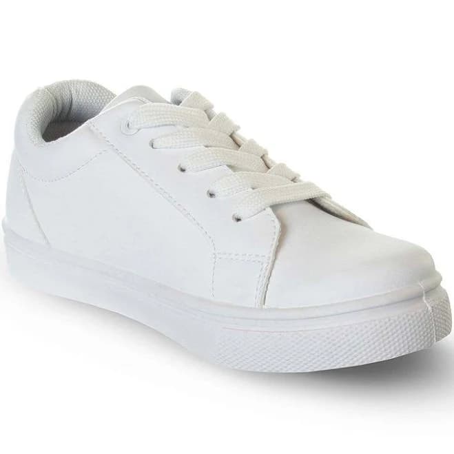 French Toast Kids' Faux-Leather Sneakers