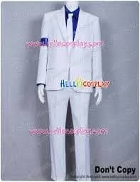 Michael Jackson Costume Smooth Criminal White Suit - Hello Cosplay : Cosplay Costumes :Cosplay Wigs