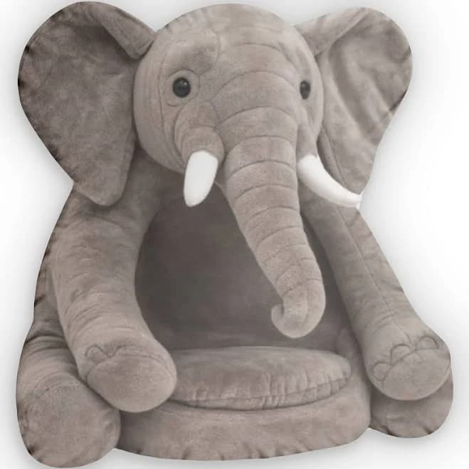 Giant Elephant Plush Lounger Pillow