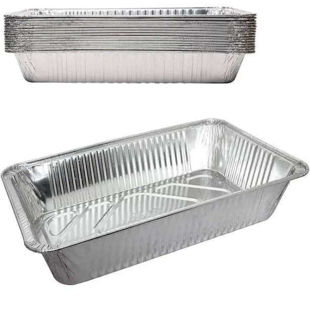 LavoHome Durable Disposable Aluminum Foil Steam Roaster Pans