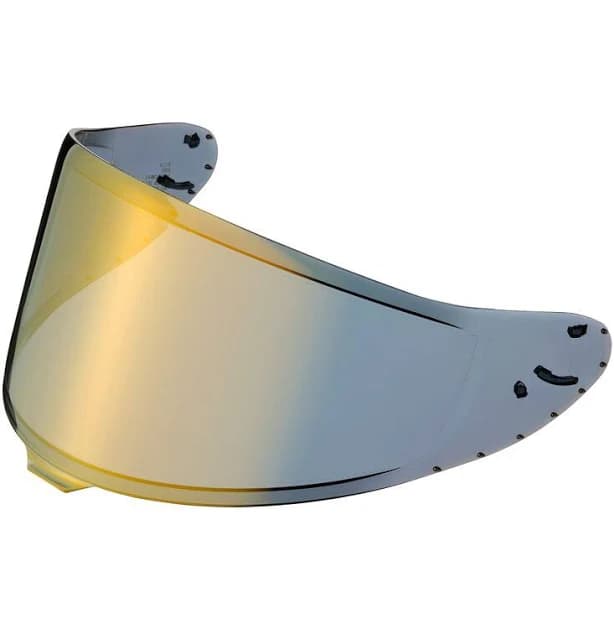 Shoei CWR-F2 Pinlock-Ready Face Shield Gold Mirror