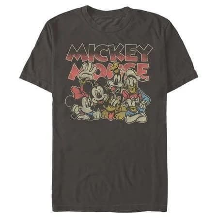 Mickey & Friends Distressed Crew Tee
