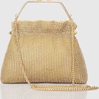 BABEYOND 1920s Flapper Crystal Handbag
