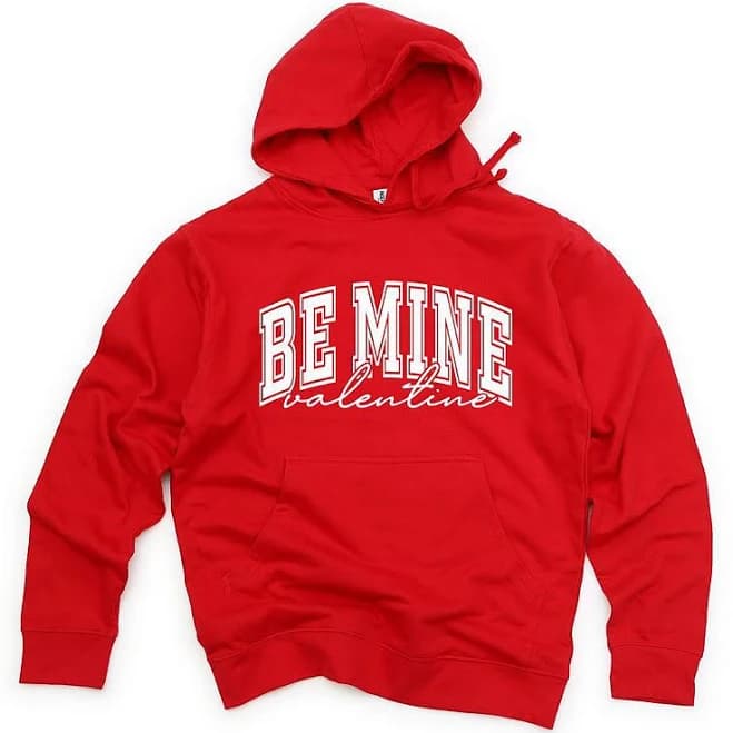 Simply Sage Market Women's Be Mine Valentine Graphic Hoodie
