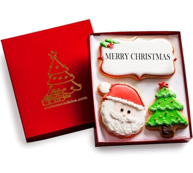 Custom Cookies.com Christmas Cookies