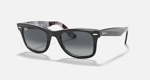 ORIGINAL WAYFARER COLOR MIX Sunglasses in Black and Light Grey Gradient - RB2140 | Ray-Ban® US