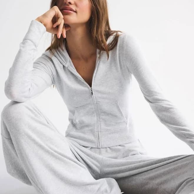 Abercrombie & Fitch Women's Cozy Lounge Full-Zip