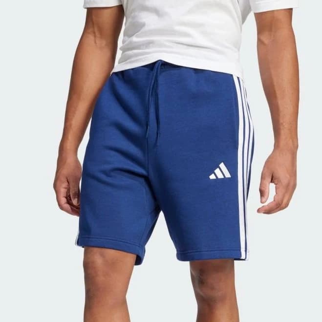 adidas Men's Essentials 3-Stripes Fleece Shorts