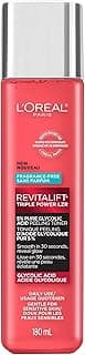 Revitalift 5% Pure Glycolic Acid Peeling Toner with Aloe Vera, Alcohol Free, Fragrance Free 6 fl oz