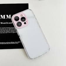 Clear Case for iPhone 15 Plus, Rugged Hybrid Transparent Non-Yellowing Phone Cover, Full Body Camera Protection Shockproof Scratch Resistant Lightweight Slim Case for iPhone 15 Plus, Pink - Walmart.com