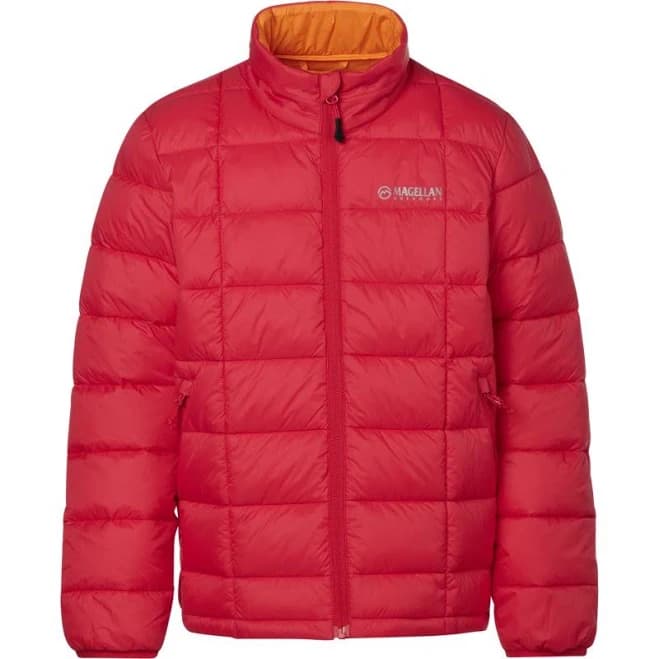 Magellan Outdoors Boys' Lost Pines Puffer Jacket Bright Red, Medium - Boy's Ski Outerwear And Fleece at Academy Sports