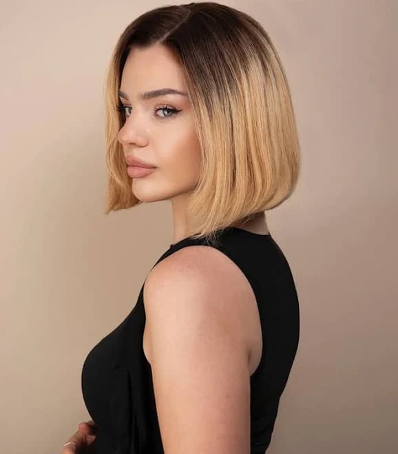 Lace Front Bob Human Wig