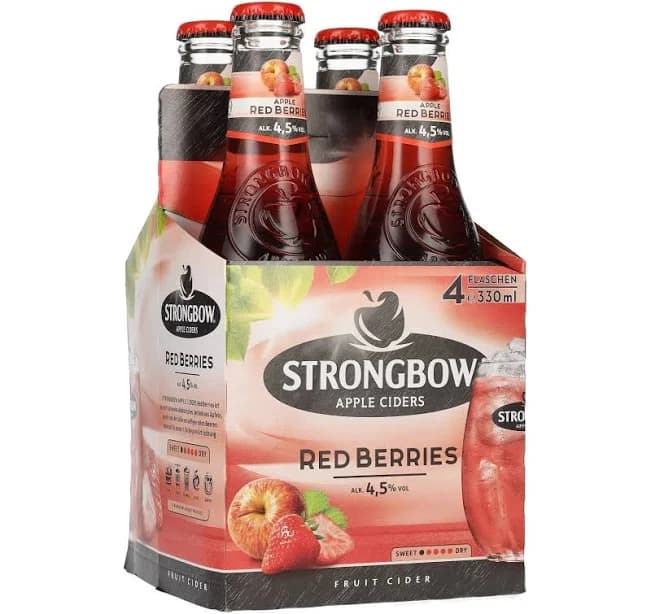 Strongbow Cider Red Berries 4,5% Vol. 6x4x0,33l