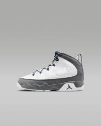 Air Jordan 9 Retro "Flint Grey and French Blue" Little Kids' Shoes. Nike.com