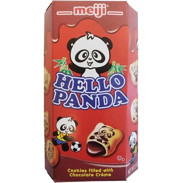 Meiji Hello Panda Biscuits