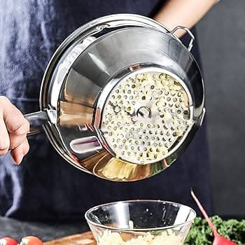 Amazon.com: Stainless Steel Food Mill Cookware Grips Food Mill Mill Mud Vegetable Mill Blender Food Grinder : Home & Kitchen
