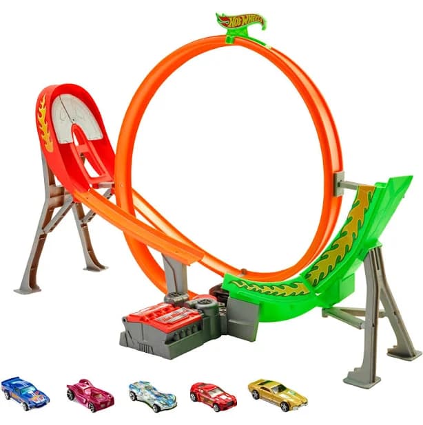 Hot Wheels Power Shift Raceway Track Set