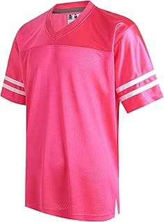 DEHANER Retro Classic Football Jerseys for Men Unisex Workout Dry-Fit Shirts Sports Uniforms Casual Tops