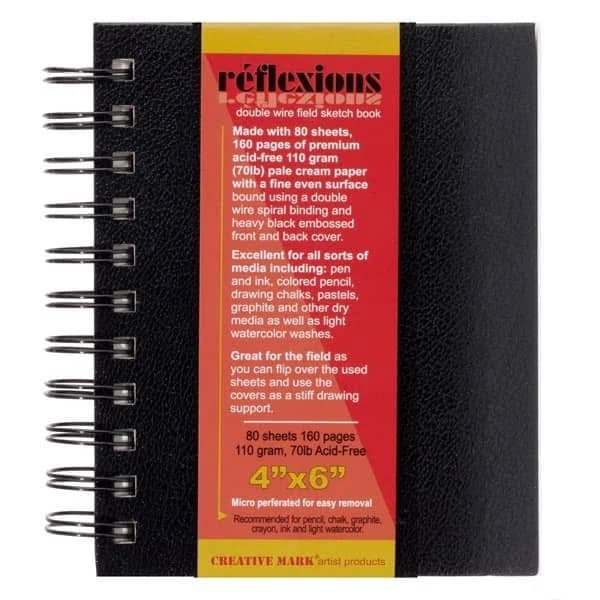 Creative Mark Reflexions Double Spiral Field Sketchbook