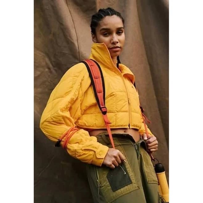 Free People Pippa Packable Cropped Puffer Jacket