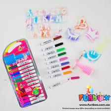 Graffiti Spray Markers With Stencils – Funbox Activities