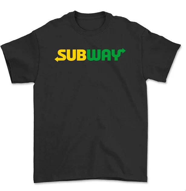 Subway Logo Fresh Fast Food T-Shirt