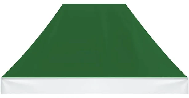 Green With White Valance Custom 10ft x 15ft Full Color Pop Up Canopy Tents | Imprint