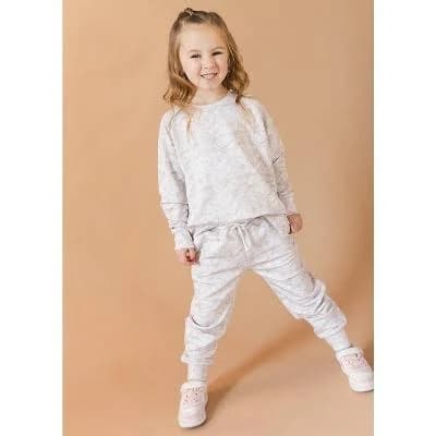 Charlie Lou Baby Oversized Bamboo French Terry Jogger Set