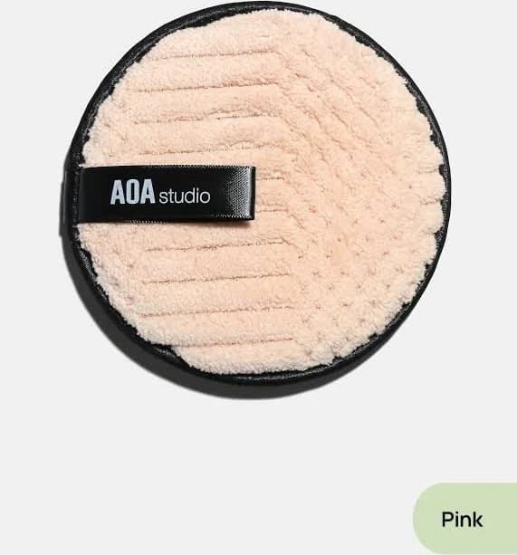 AOA Makeup Remover Cleansing Pad Pink