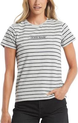 debenhams Women's Classic Embroidered Logo Striped Tee
