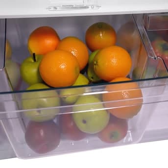 Avanti 18-cu ft Top-Freezer Refrigerator (White) FF18D0W-4 at Lowes.com