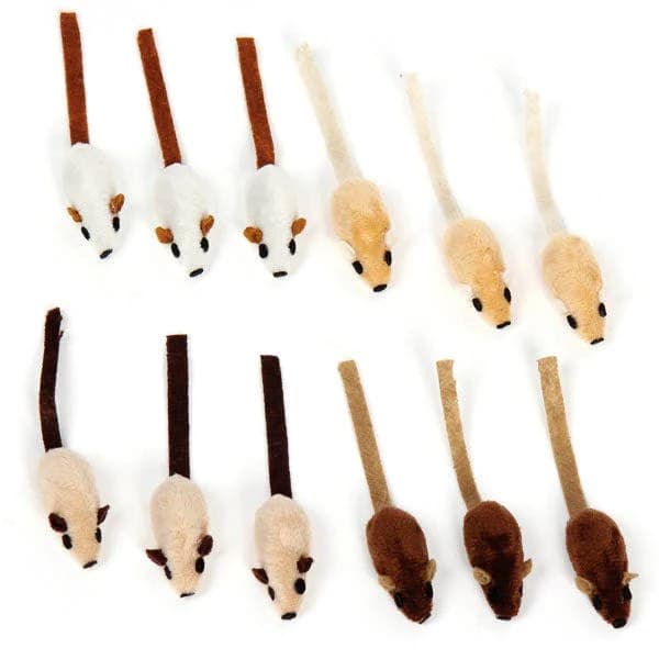 Pet Park Blvd Mouse Cat Toys 12 Pack
