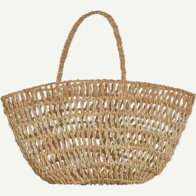 Vitamin A Rio Raffia Tote