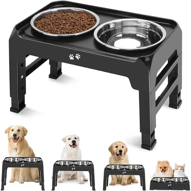 COMESOON Elevated Dog Bowls