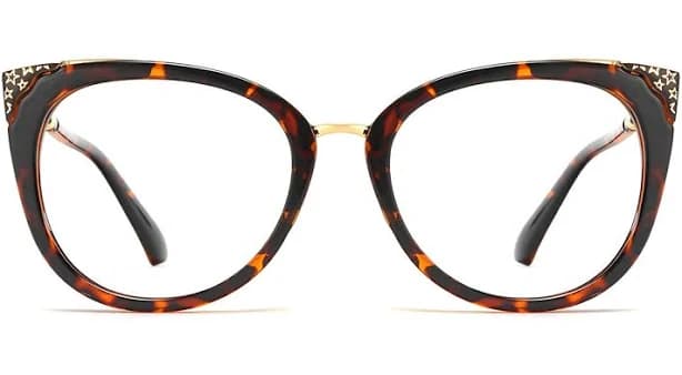 Ublins Women Cateye Tortoise Frame