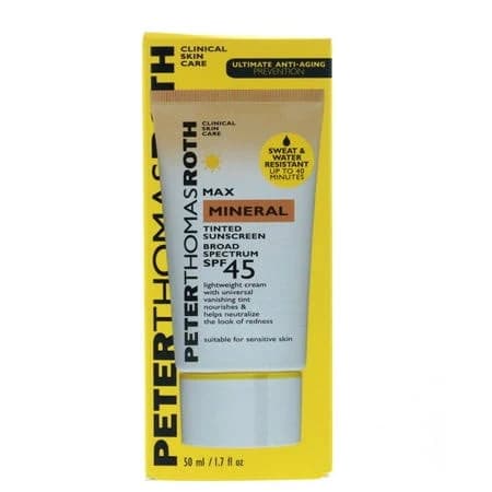 Peter Thomas Roth | Max Hyz01 Mineral Tinted Sunscreen Broad Spectrum SPF 45 | Tinted Moisturizer with Spf, Water-Resistant Mineral Sunscreen For