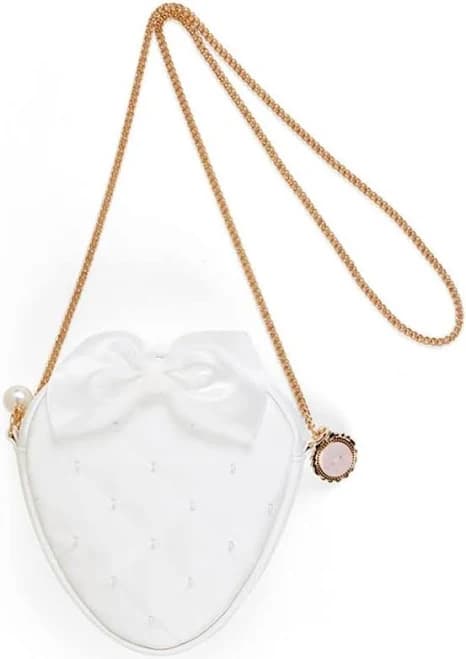 My Melody Strawberry Quilted Pochette Bag
