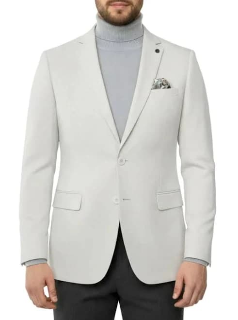 Hybrid Fit Single Breasted Notch Lapel Jacket