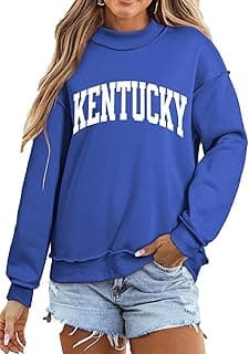 Womens Double Printed Reversible Mock Neck Sweatshirts Two Sided Drop Shoulder Long Sleeve Pullover Tops