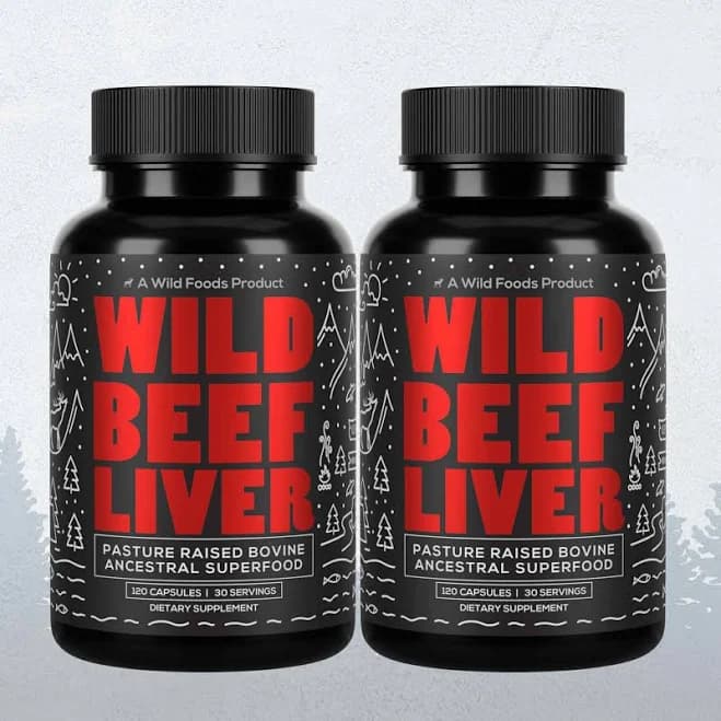 Wild Foods Beef Liver Capsules