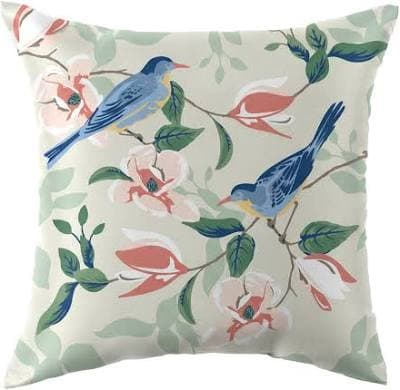 Mainstays Blue Bird Outdoor Pillow