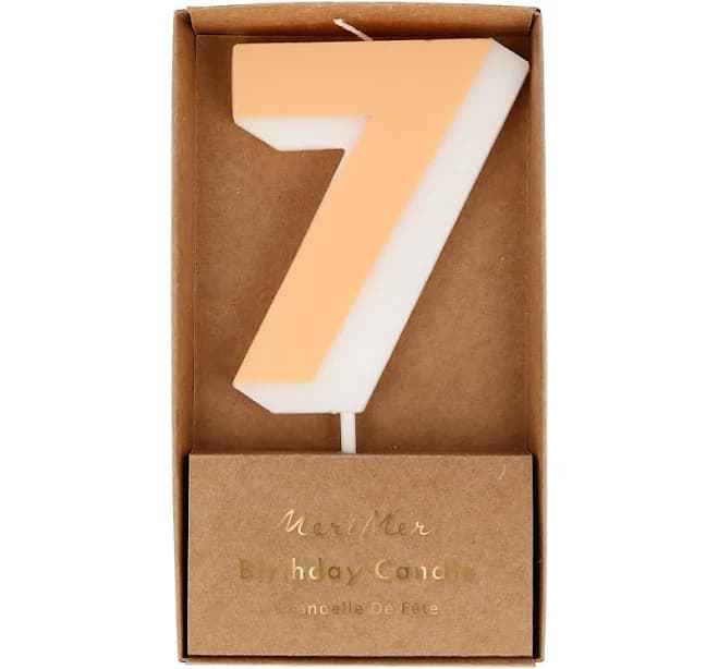 Meri Meri Number Candle