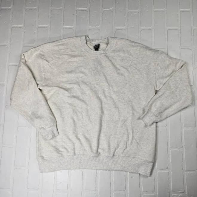 Wild Fable Grey Heather Crewneck Sweatshirt Size Xs