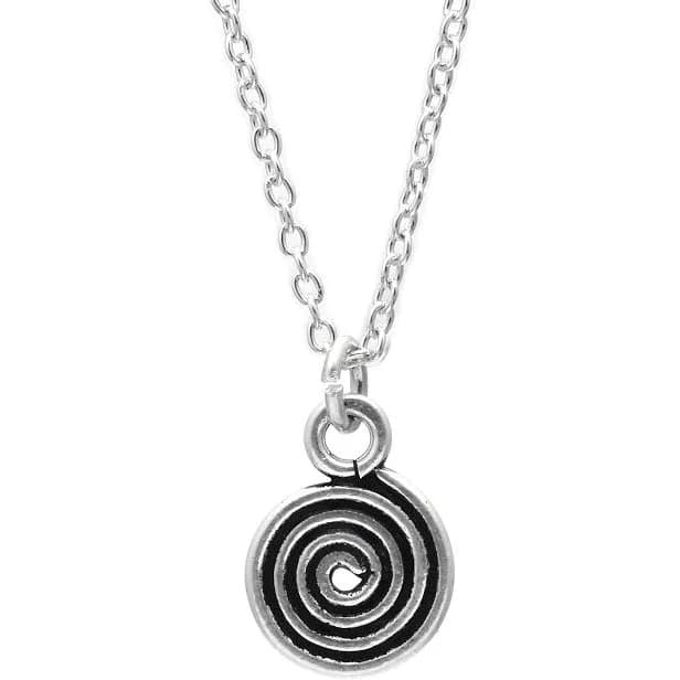 925 Sterling Silver Round Mini Circle Charm